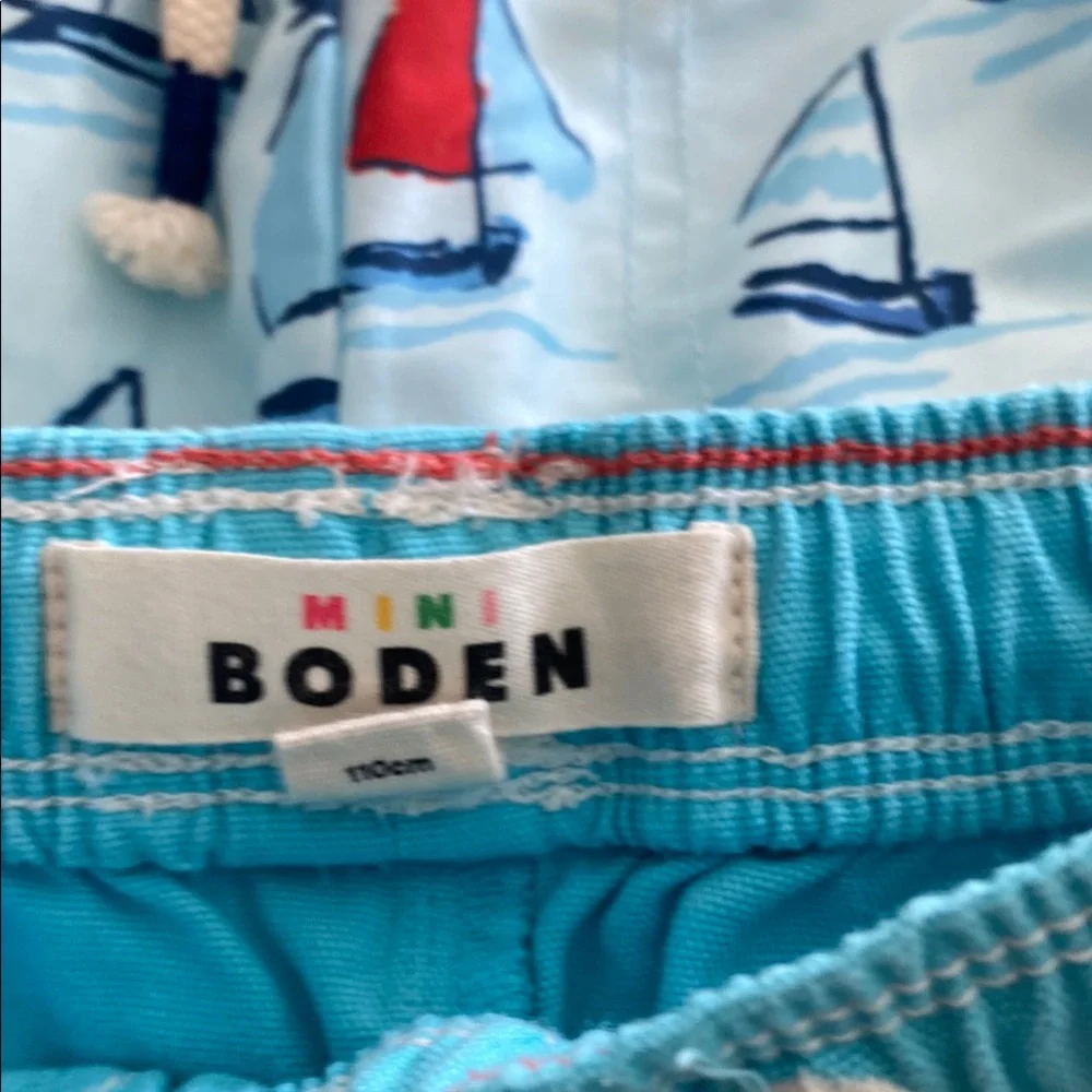 Blue Casual Cotton Shorts Set (4T 4-5Y) - Picture 2 of 6